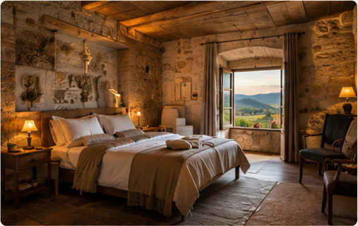 Een kamer in de borgo