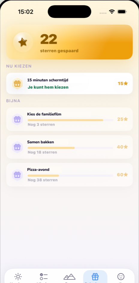 Family Missions: belonen